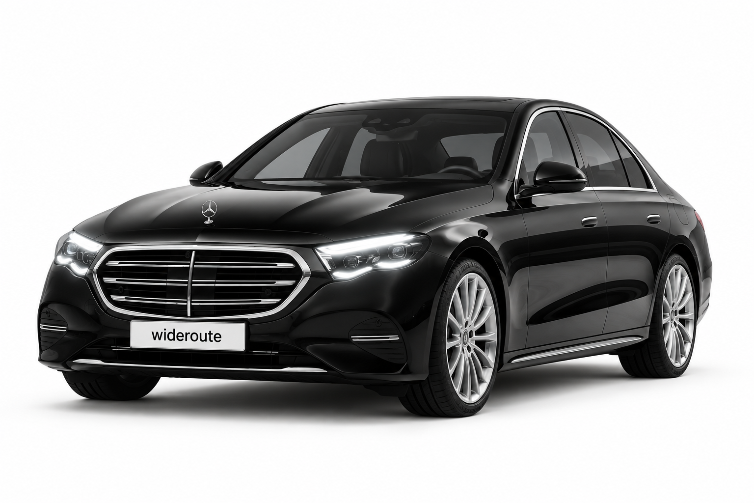 Mercedes-Benz E-Class · Black vehicle