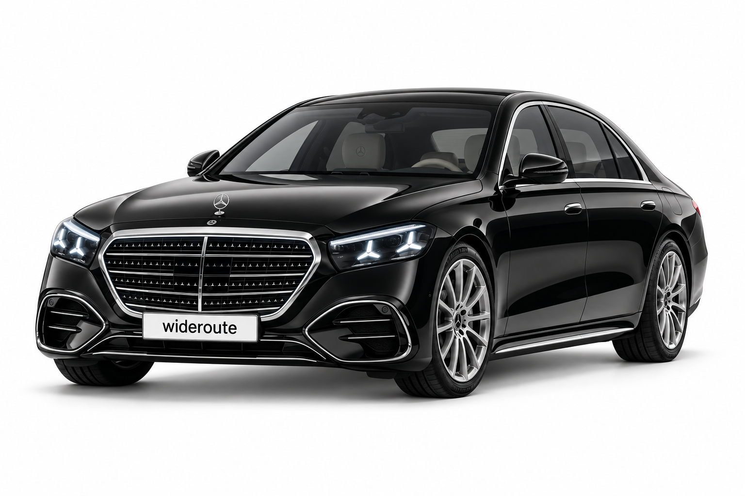 Mercedes-Benz S-Class · Black vehicle